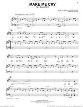 Cover icon of Make Me Cry sheet music for voice and piano by Jacob Collier, intermediate skill level