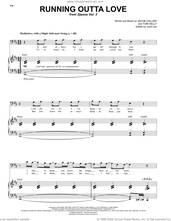 Cover icon of Running Outta Love (feat. Tori Kelly) sheet music for voice and piano by Jacob Collier and Tori Kelly, intermediate skill level
