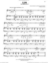 Cover icon of Lua (feat. MARO) sheet music for voice and piano by Jacob Collier and Mariana Secca, intermediate skill level