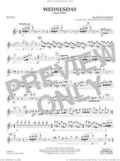 Cover icon of Wednesday (arr. Carol Brittin Chambers) sheet music for concert band (flute 2) by Danny Elfman and Carol Brittin Chambers, intermediate skill level