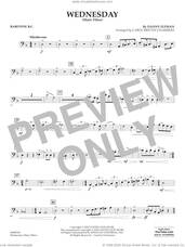 Cover icon of Wednesday (arr. Carol Brittin Chambers) sheet music for concert band (baritone b.c.) by Danny Elfman and Carol Brittin Chambers, intermediate skill level