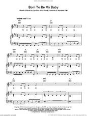Cover icon of Born To Be My Baby sheet music for voice, piano or guitar by Bon Jovi, Desmond Child and Richie Sambora, intermediate skill level