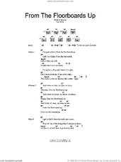 Cover icon of From The Floorboards Up sheet music for guitar (chords) by Paul Weller, intermediate skill level