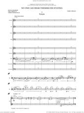 Cover icon of No one can hear themselves staying sheet music for orchestra/band (study score) by Tarik O'Regan, classical score, intermediate skill level