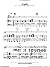 Cover icon of Stellify sheet music for voice, piano or guitar by Ian Brown and Dave McCracken, intermediate skill level
