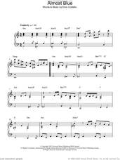 Cover icon of Almost Blue sheet music for piano solo by Elvis Costello and Diana Krall, intermediate skill level