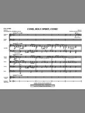 Cover icon of Come, Holy Spirit, Come! (COMPLETE) sheet music for orchestra/band (Special) by David Lantz and Susan Bentall Boersma, intermediate skill level