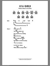 Cover icon of U16 Girls sheet music for guitar (chords) by Merle Travis and Fran Healy, intermediate skill level