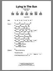 Cover icon of Lying In The Sun sheet music for guitar (chords) by Stereophonics and Kelly Jones, intermediate skill level
