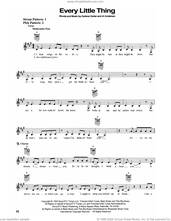 Cover icon of Every Little Thing sheet music for guitar solo (chords) by Carlene Carter and Al Anderson, easy guitar (chords)