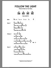 Cover icon of Follow The Light sheet music for guitar (chords) by Merle Travis and Fran Healy, intermediate skill level