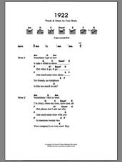 Cover icon of 1922 sheet music for guitar (chords) by Merle Travis and Fran Healy, intermediate skill level