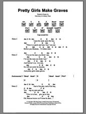 Cover icon of Pretty Girls Make Graves sheet music for guitar (chords) by The Smiths, Johnny Marr and Steven Morrissey, intermediate skill level