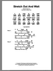 Cover icon of Stretch Out And Wait sheet music for guitar (chords) by The Smiths, Johnny Marr and Steven Morrissey, intermediate skill level