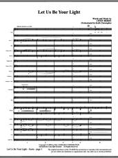 Cover icon of Let Us Be Your Light (COMPLETE) sheet music for orchestra/band (Orchestra) by Cindy Berry, intermediate skill level