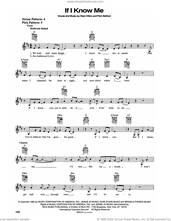 Cover icon of If I Know Me sheet music for guitar solo (chords) by George Strait, Dean Dillon and Pam Belford, easy guitar (chords)
