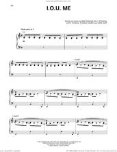Cover icon of I.O.U. Me sheet music for voice, piano or guitar by BeBe and CeCe Winans, BeBe Winans, Billy Sprague, Keith Thomas and Mike Rapp, wedding score, intermediate skill level