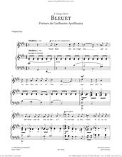 Cover icon of Bleuet (High Voice) sheet music for voice and piano (High Voice) by Francis Poulenc and Guillaume Apollinaire, classical score, intermediate skill level