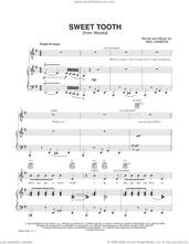 Cover icon of Sweet Tooth (from Wonka) sheet music for voice and piano by Neil Hannon, intermediate skill level