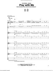 Cover icon of Play With Me sheet music for guitar (tablature) by Extreme, Gary Cherone and Nuno Bettencourt, intermediate skill level