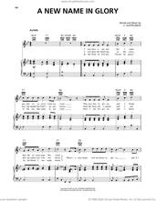 Cover icon of A New Name In Glory sheet music for voice, piano or guitar by C. Austin Miles, intermediate skill level