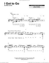 Cover icon of I Got To Go sheet music for harmonica solo by Little Walter and Walter Jacobs, intermediate skill level