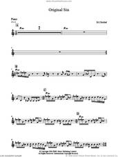 Cover icon of Original Sin sheet music for voice and other instruments (fake book) by Bill Bruford, intermediate skill level