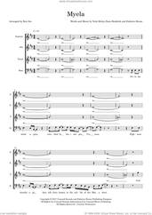 Cover icon of Myela (arr. Ben See) sheet music for choir (SATB: soprano, alto, tenor, bass) by Nick Mulvey, Ben See, Dean Brodrick and Federico Bruno, intermediate skill level