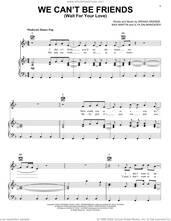 Cover icon of we can't be friends (wait for your love) sheet music for voice, piano or guitar by Ariana Grande, Ilya Salmanzadeh and Max Martin, intermediate skill level