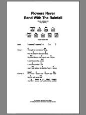 Cover icon of Flowers Never Bend With The Rainfall sheet music for guitar (chords) by Simon & Garfunkel and Paul Simon, intermediate skill level
