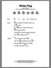 Cover icon of White Flag sheet music for guitar (chords) by Dido Armstrong, Rick Nowels and Rollo Armstrong, intermediate skill level