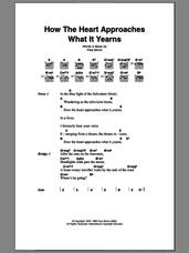 Cover icon of How The Heart Approaches What It Yearns sheet music for guitar (chords) by Paul Simon, intermediate skill level
