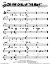 Cover icon of In The Still Of The Night (Low Voice) sheet music for voice and other instruments (real book with lyrics) by Cole Porter, intermediate skill level