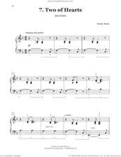 Cover icon of Two Of Hearts sheet music for piano four hands by Naoko Ikeda, intermediate skill level