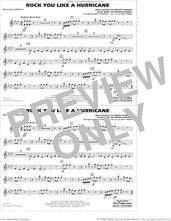 Cover icon of Rock You Like A Hurricane (arr. Conaway/Finger) sheet music for marching band (bells/xylophone) by Scorpions, Matt Conaway, Matt Finger, Herman Rarebell, Klaus Meine and Rudolf Schenker, intermediate skill level