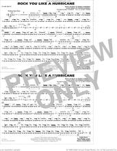 Cover icon of Rock You Like A Hurricane (arr. Conaway/Finger) sheet music for marching band (snare drum) by Scorpions, Matt Conaway, Matt Finger, Herman Rarebell, Klaus Meine and Rudolf Schenker, intermediate skill level