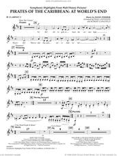 Cover icon of Symphonic Highlights from Pirates Of The Caribbean: At World's End sheet music for full orchestra (Bb clarinet 2) by Hans Zimmer, Paul Lavender and Robert Longfield, intermediate skill level