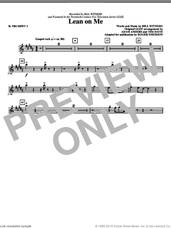 Cover icon of Lean On Me (complete set of parts) sheet music for orchestra/band by Roger Emerson, Adam Anders, Bill Withers, Glee Cast, Miscellaneous and Tim Davis, intermediate skill level