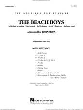 Cover icon of The Beach Boys (arr. John Moss) (COMPLETE) sheet music for orchestra by The Beach Boys and John Moss, intermediate skill level