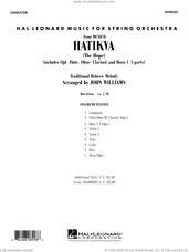 Cover icon of Hatikva (from Munich) (arr. John Williams) (COMPLETE) sheet music for orchestra by John Williams and Miscellaneous, intermediate skill level