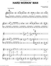 Cover icon of Hard Workin' Man sheet music for voice, piano or guitar by Brooks & Dunn and Ronnie Dunn, intermediate skill level