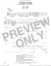 Cover icon of Tulsa Time sheet music for guitar solo by Don Williams, Eric Clapton and Danny Flowers, intermediate skill level