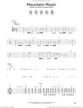 Cover icon of Mountain Music sheet music for guitar solo by Alabama and Randy Owen, intermediate skill level
