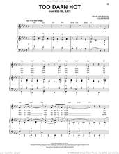 Cover icon of Too Darn Hot (from Kiss Me, Kate) sheet music for voice, piano or guitar by Stacey Kent and Cole Porter, intermediate skill level