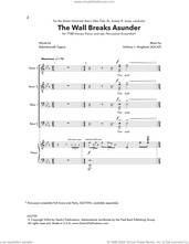 Cover icon of The Wall Breaks Asunder sheet music for choir (TTBB: tenor, bass) by Anthony J. Maglione and Rabindranath Tagore, intermediate skill level