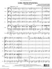 Cover icon of The Girl From Ipanema (GarA'ta De Ipanema) (arr. Larry Moore) (COMPLETE) sheet music for orchestra by Norman Gimbel, AntA'nio Carlos Jobim, Larry Moore and Vinicius De Moraes, intermediate skill level