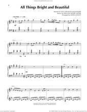 Cover icon of Bright And Beautiful (arr. John Leavitt) sheet music for piano solo by Joseph M. Martin, John Leavitt, Cecil Alexander and Royal Oak, intermediate skill level