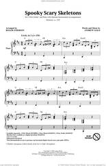 Cover icon of Spooky Scary Skeletons (arr. Roger Emerson) sheet music for choir (2-Part Treble) by Andrew Gold and Roger Emerson, intermediate skill level