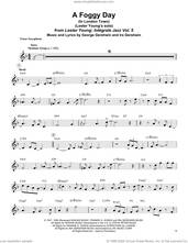 Cover icon of A Foggy Day (In London Town) sheet music for tenor saxophone solo (transcription) by Lester Young, George Gershwin and Ira Gershwin, intermediate tenor saxophone (transcription)