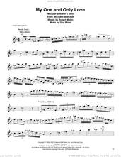 Cover icon of My One And Only Love sheet music for tenor saxophone solo (transcription) by Michael Brecker, Guy Wood and Robert Mellin, intermediate tenor saxophone (transcription)